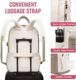 LOVEVOOK Laptop Backpack for Women Men 15.6 Inch Laptop Bag with USB Port Fashion Student Bookbag Waterproof Backpacks Teacher Nurse Stylish Travel Bags Vintage Daypacks for School, College, Work - Image 4